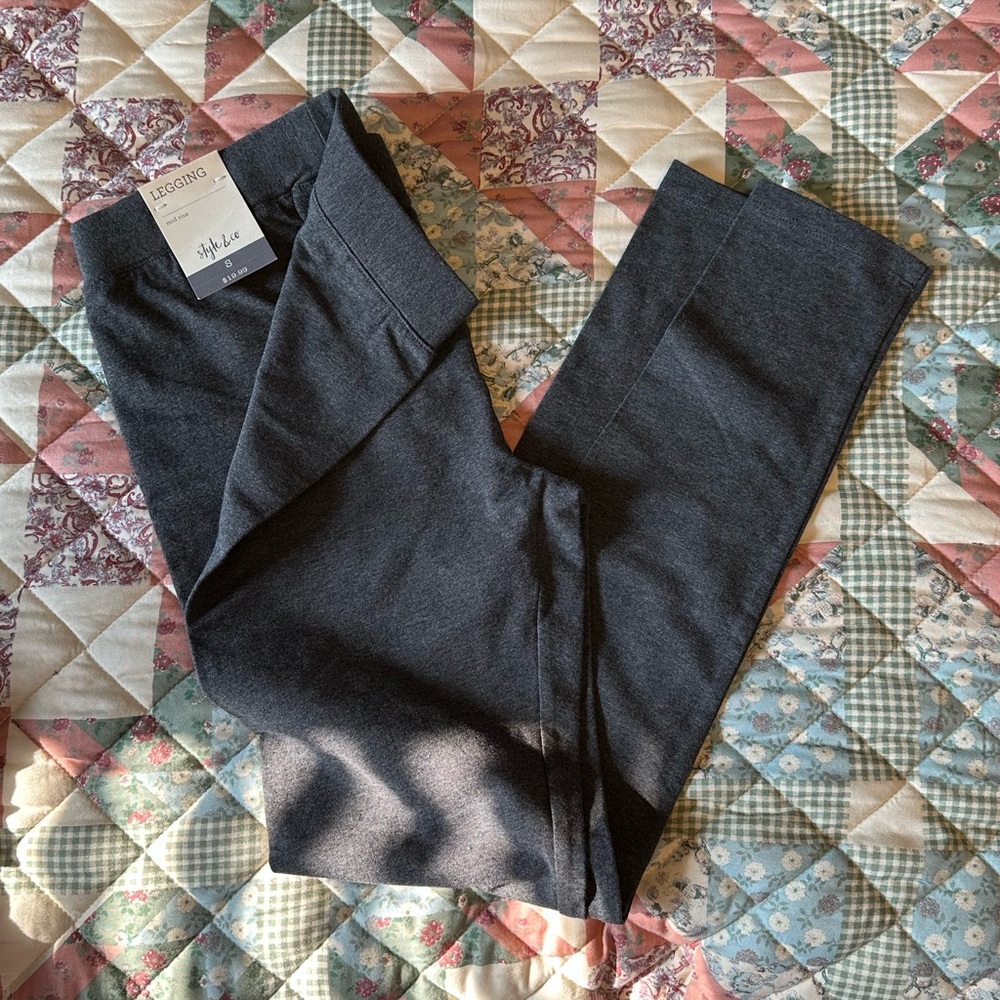 Style & Co. Gray Leggings